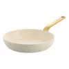 Universali keptuvė GreenPan Evolution apvali 24 cm, balta, be PFAS
