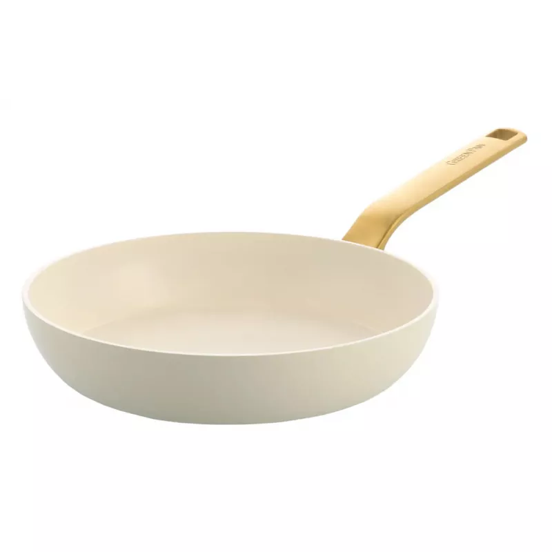 Universali keptuvė GreenPan Evolution apvali 24 cm, balta, be PFAS