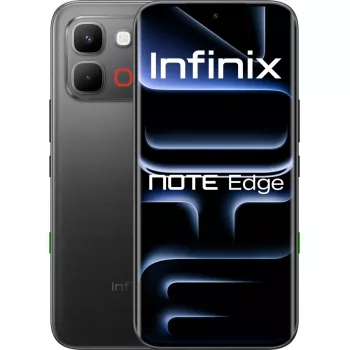 Išmanusis telefonas INFINIX Note Edge 8 GB RAM 256 GB saugykla Shadow Juoda