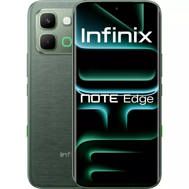 Išmanusis telefonas INFINIX Note Edge 8 GB RAM 256 GB atminties, Šilko žalia