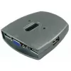 KVM jungiklis Sedna SE-KVM-USB-22 Pilka