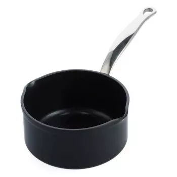 Saute Pan GreenPan Barcelona Pro apvalus 160 mm, 140 mm gylis, juoda, be PFAS