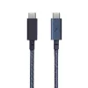 USB-C į USB-C laidas Native Union Belt kabelis Pro 2,4 m USB 2.0 mėlynas