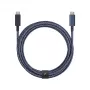 USB-C į USB-C laidas Native Union Belt kabelis Pro 2,4 m USB 2.0 mėlynas