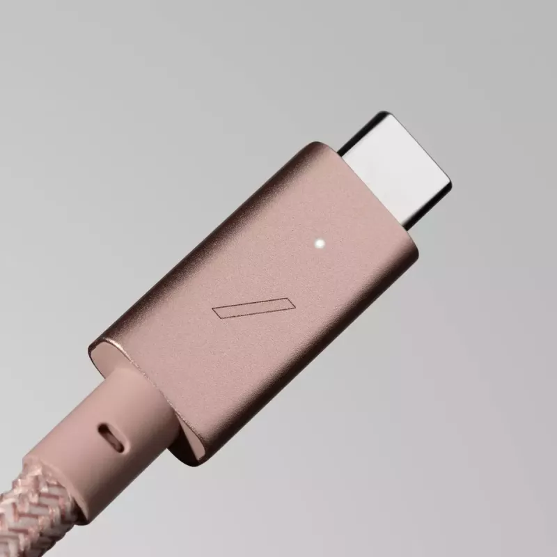 USB-C į USB-C laidas Native Union Belt kabelis Pro — 2,4 m, USB 2.0, žalias