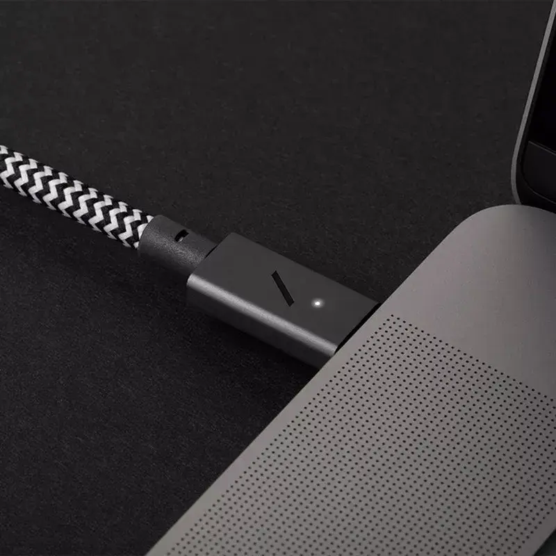 USB-C į USB-C laidas Native Union Belt kabelis Pro — 2,4 m, USB 2.0, žalias