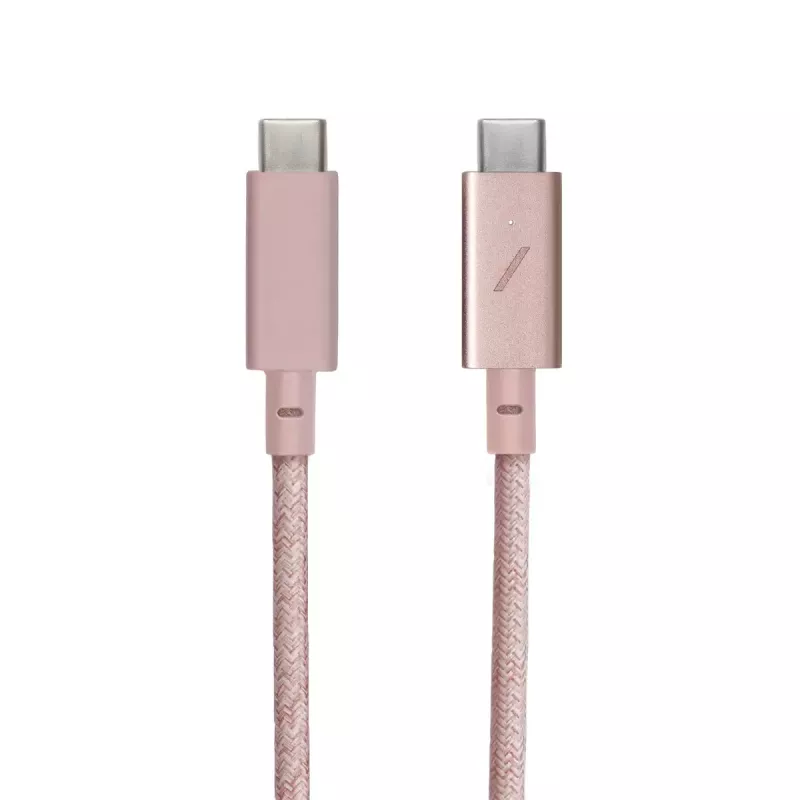 USB-C į USB-C laidas Native Union Belt kabelis Pro — 2,4 m, USB 2.0, žalias
