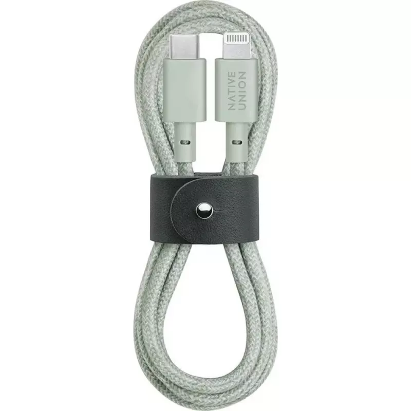 USB-C į Lightning laidą native union 1,2 m Sage — BELT-CL-GRN-2-NP