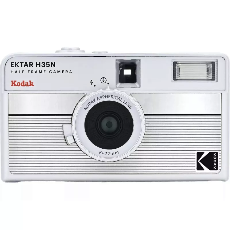 Fotoaparatas juostinis Kodak EKTAR H35N Striped Sidabrinė 35mm