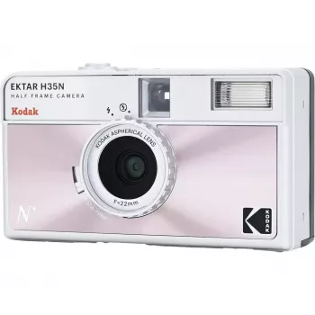 Plėvelinė kamera Kodak Ektar H35N glazūruota rožinė