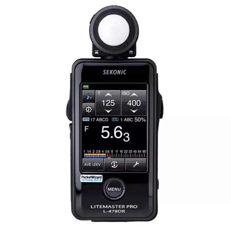 Šviesos matuoklis Sekonic L-478DR Juodas