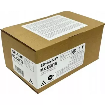 Juodas dažiklio kasetė Sharp MXC50TB suderinamiems Sharp daugiafunkciams spausdintuvams (modelis MX-C50TB)