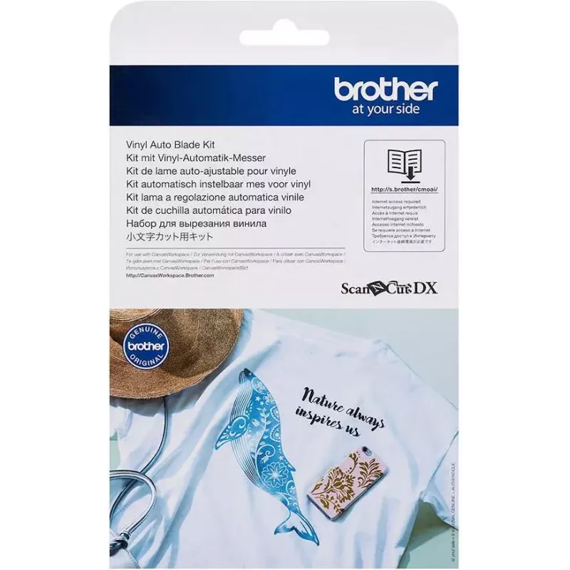 Pjovimo rinkinys Brother CADXVBKIT1 vinilui su tikslumo peiliukais