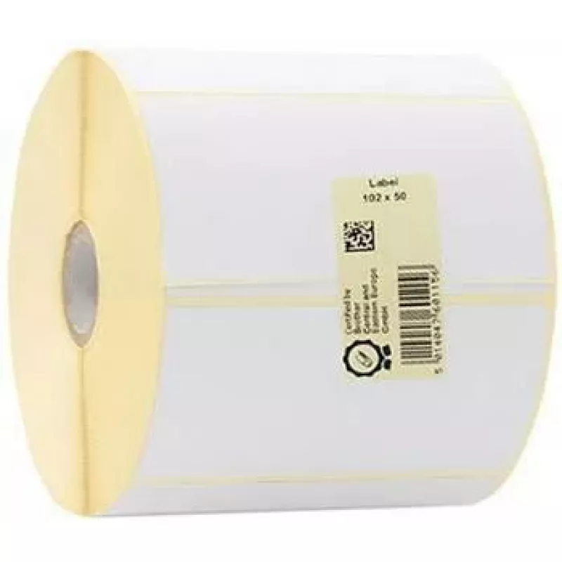 Etikečių ritinėliai Brother LCE1E050102127P 102×50 mm Brother spausdintuvams