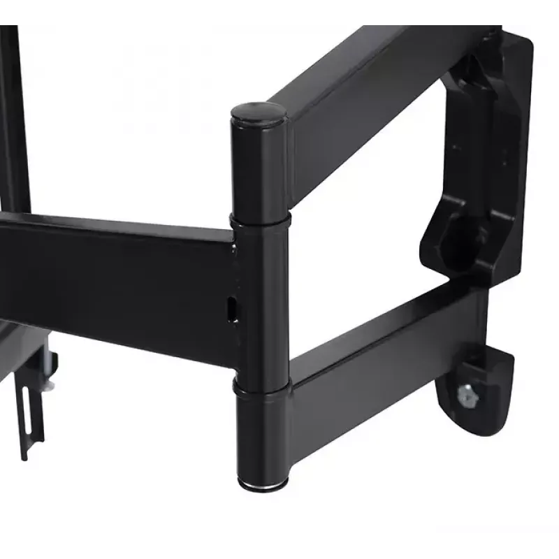 Sieninis/lubinis reklaminio ekrano laikiklis B-TECH BTV513 55 colių (139,7 cm) ekranui, maks. 35 kg, VESA 426×400, pakreipimas -2–10°, pasukimas 180° — juodas