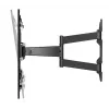 Sieninis/lubinis reklaminio ekrano laikiklis B-TECH BTV513 55 colių (139,7 cm) ekranui, maks. 35 kg, VESA 426×400, pakreipimas -2–10°, pasukimas 180° — juodas