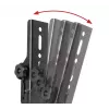Plokščio ekrano tvirtinimo rankena B-TECH SYSTEM X VESA 400 su pakreipimu BT8390, juoda, 70 kg keliamoji galia