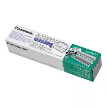 Fakso juostelė Panasonic KX-FA55X, juoda, 50 m, 280 puslapių išeiga, 2 vnt.