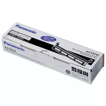 Tonerio kasetė Panasonic KX-FAT92 juoda, Originali, išeiga ≈2000 puslapių, 1 vnt.