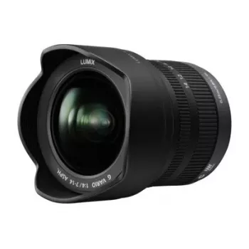 Objektyvas Panasonic H-F007014 Juodas