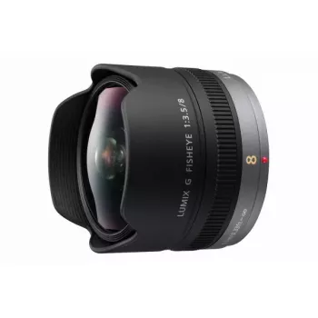 Objektyvas Panasonic H-F008E Juoda
