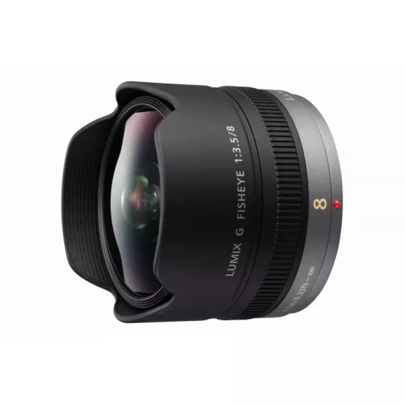 Objektyvas Panasonic H-F008E Juoda