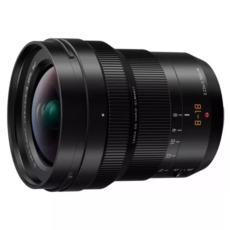 Objektyvas Panasonic H-E08018E Juodas