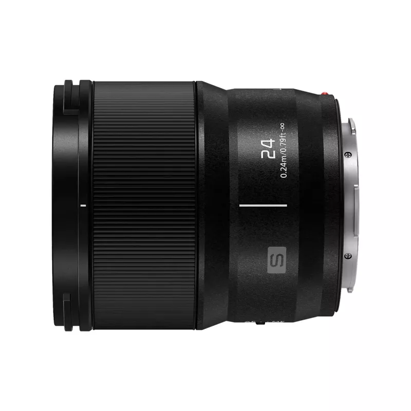 Plataus kampo objektyvas Panasonic LUMIX S 24 mm F1.8 MILC/SLR juodas