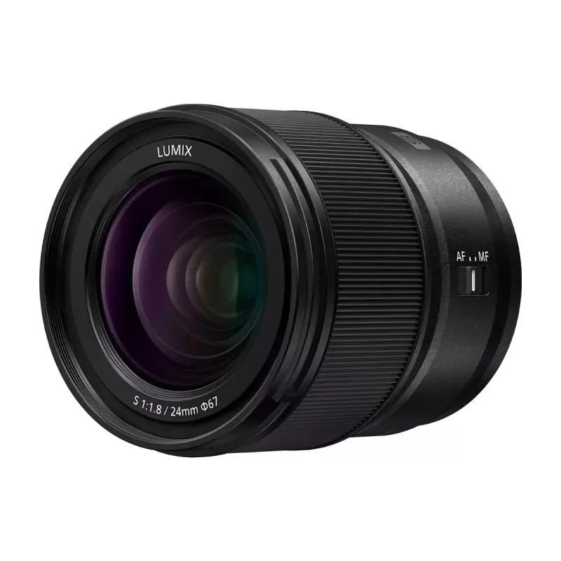 Plataus kampo objektyvas Panasonic LUMIX S 24 mm F1.8 MILC/SLR juodas