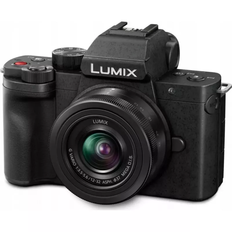 Veidrodinis fotoaparatas Panasonic Lumix DC-G100D juodas 20,3 MP 4K vaizdo įrašas
