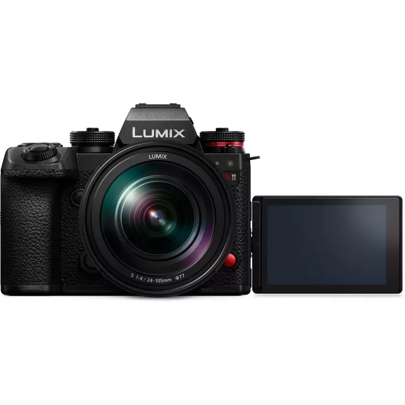 Veidrodinis fotoaparatas Panasonic Lumix DC-S1R II su 24–105 mm objektyvu, 47,3 MP viso kadro