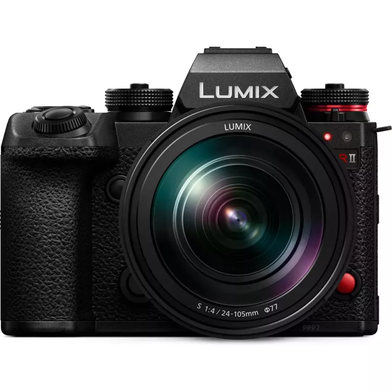 Veidrodinis fotoaparatas Panasonic Lumix DC-S1R II su 24–105 mm objektyvu, 47,3 MP viso kadro