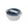 Rinkinys Joseph Joseph Nest Stackable mėlynas pilkas 4,5 L dubuo 1,65 L sietelis