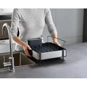 Dish Drainer Joseph Joseph Extend Steel Expandable Juoda Stainless Steel 527mm