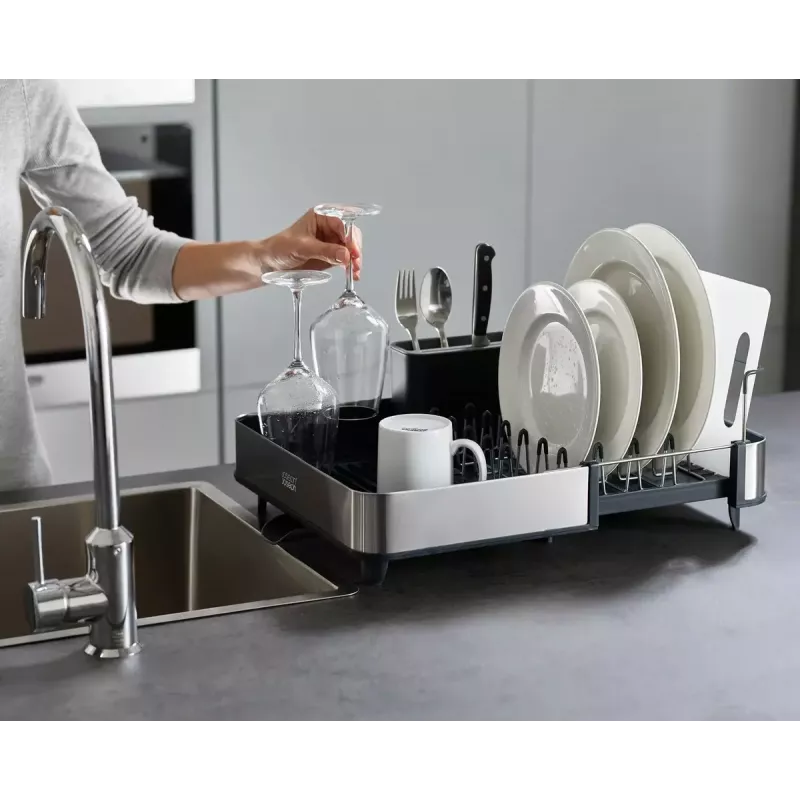 Dish Drainer Joseph Joseph Extend Steel Expandable Juoda Stainless Steel 527mm