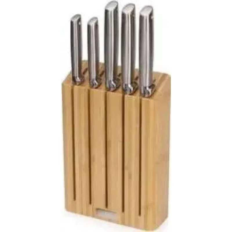 Peilių rinkinys virtuvinis joseph joseph Elevate Steel 5 vnt. su bambukiniu bloku