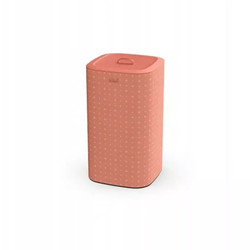 Skalbinių krepšys joseph joseph Tota Pop 60L Coral – atlenkiamas dangtis, iššokantis daliklis