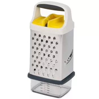 Box grater Joseph Joseph 20225 Stainless steel Transparent White