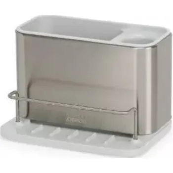 Sink tidy joseph joseph 851693 nerūdijančio plieno kompaktiškas dizainas virtuvės kriauklės organizavimui