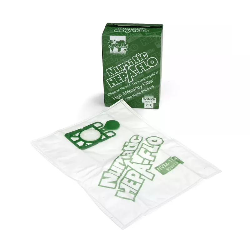 Dulkių siurblio maišelis Numatic Sac HEPA-flo 15L būgniniam dulkių siurbliui