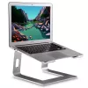 Nešiojamojo kompiuterio stovas Desire2 Supreme Pro sidabrinis 43,9 cm (17,3 col.) nešiojamiesiems kompiuteriams, aliuminis, 127 mm aukščio, 254 mm ilgio