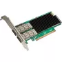 Tinklo adapteris INTEL E830-CQDA2 PCIe 5.0 x8, dviejų prievadų 10Gb / 100Gb Ethernet