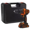 Grąžtas Juoda & Decker BDCHD18K-QW 1400 RPM, 1,5 Ah, juoda, oranžinė