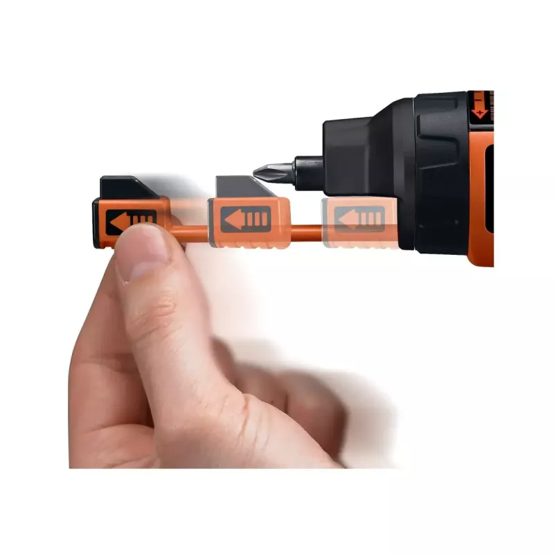 Grąžtas Juoda & Decker BDCHD18K-QW 1400 RPM, 1,5 Ah, juoda, oranžinė
