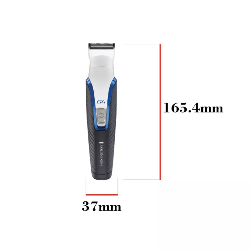 Remington G4 Graphite serijos daugiafunkcis kirpimo rinkinys juodas, mėlynas, baltas 0,2 mm