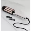 Automatinis lenkiamasis lygintuvas Remington CI91AW — rožinis auksas/juoda, S formos cilindras, keraminė danga, 150–210°C, 3 m sukamas laidas