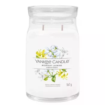 Vaškinė žvakė Yankee Candle Midnight Jasmine 157 mm aukštis 93 mm plotis 567 g