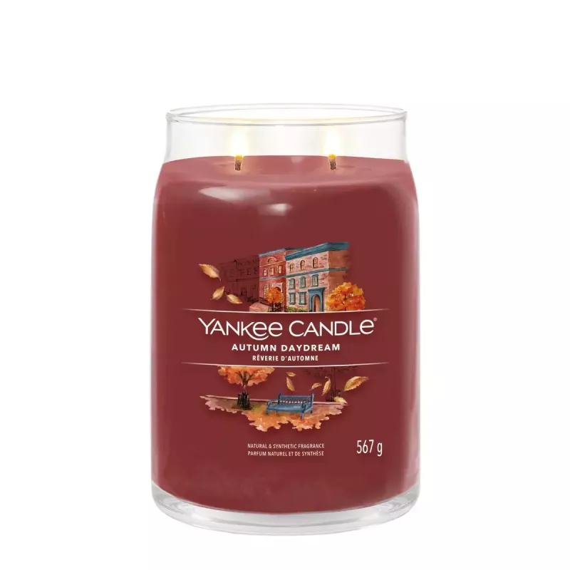 Vaškinė žvakė Yankee Candle 1743378E Raudona 157 mm aukštis 9,3 cm skersmuo 567 g