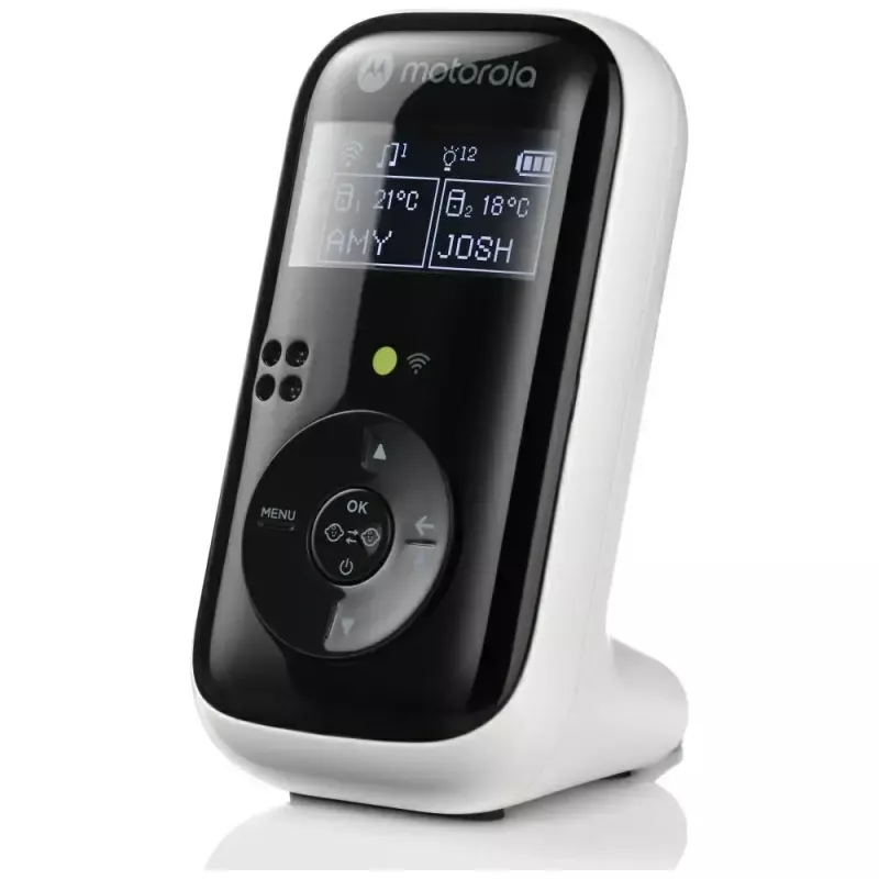 Kūdikio monitorius MOTOROLA PIP15 Twin Audio su 120 m nuotoliu, dviejų įrenginių garso monitoriaus rinkinys