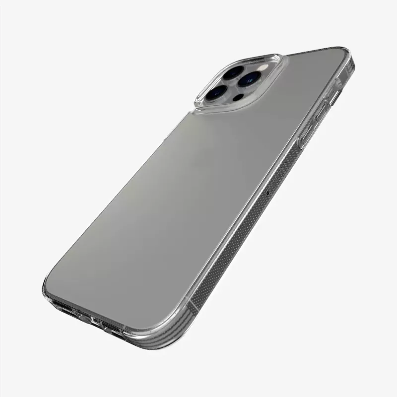 Mobiliojo telefono dėklas Tech21 Evo Lite Apple iPhone 13 Pro Max — permatomas, tinka 17 cm (6,7 col.)